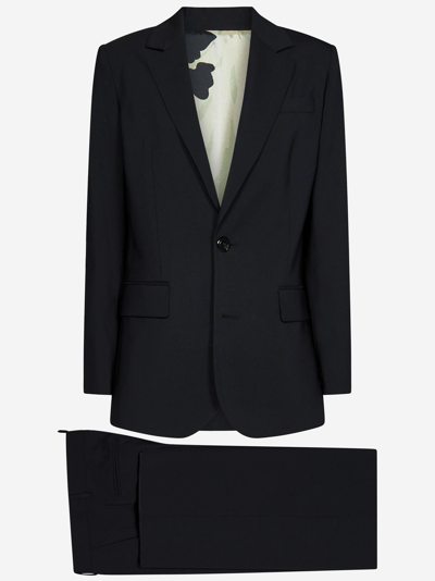 Shop Dsquared2 Manhattan Slouch Suit In Black