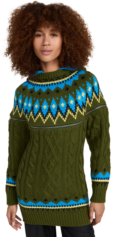 Shop Andersson Bell Cape Nordic Knit Sweater