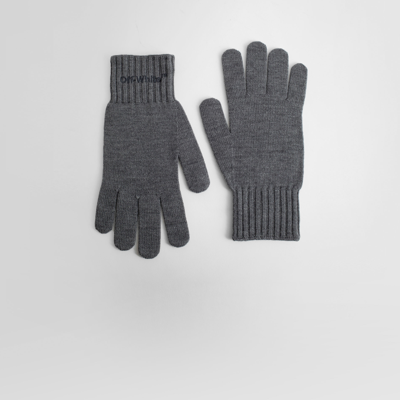 Off-white Gloves In Grey