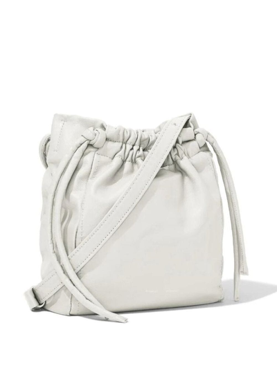 Shop Proenza Schouler Drawstring Pouch Bag In Weiss