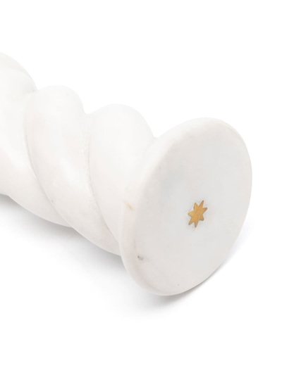 Maison Balzac Cordelette Candle Holder In Nude
