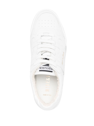 Shop Hide & Jack Raby Sky Sneakers In White
