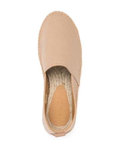 Shop Frescobol Carioca Helio Slip-on Espadrilles In Neutrals