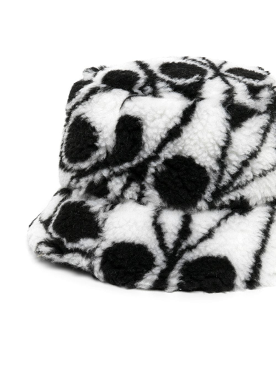 Shop Moose Knuckles Monogram Bucket-hat In White