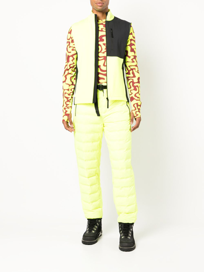 Aztech Mountain Fleece Zip-front Vest In Green
