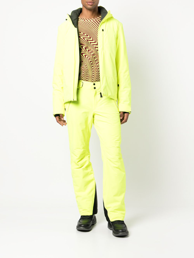 Shop Aztech Mountain Team Aztech Ski Trousers In Yellow