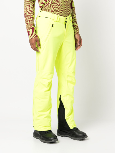 Shop Aztech Mountain Team Aztech Ski Trousers In Yellow