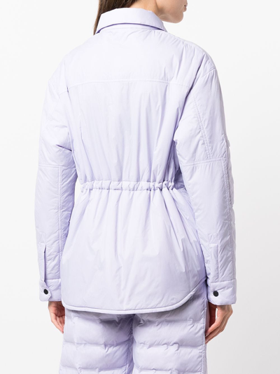 Aztech Mountain Pillow Padded Shirt In Purple