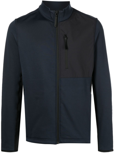 Shop Aztech Mountain Full Zip Fleece Jacket In Blue