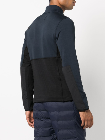 Shop Aztech Mountain Full Zip Fleece Jacket In Blue