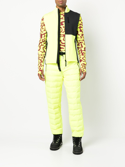 Aztech Mountain Aztech Next-to-skin Top In Yellow