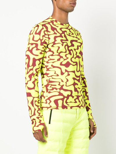 Aztech Mountain Aztech Next-to-skin Top In Yellow