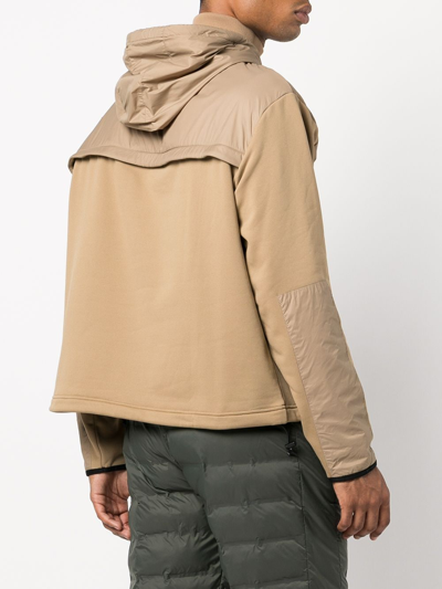 Aztech Mountain Hut Fleece Hoodie In Brown