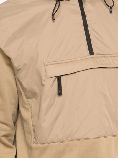 Aztech Mountain Hut Fleece Hoodie In Brown