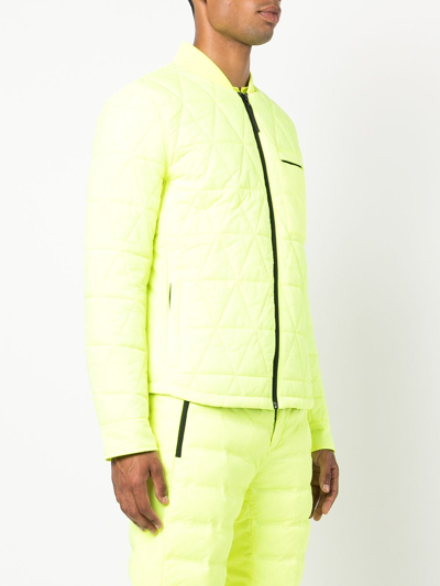Aztech Mountain Corkscrew Insulated-shirt In Yellow
