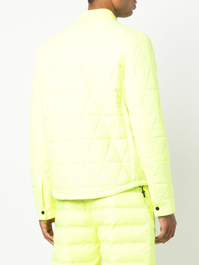 Aztech Mountain Corkscrew Insulated-shirt In Yellow