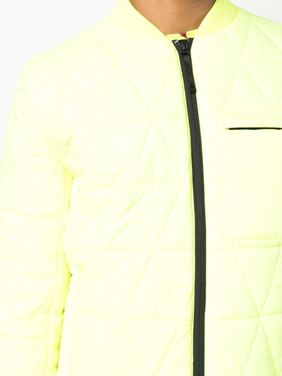 Aztech Mountain Corkscrew Insulated-shirt In Yellow