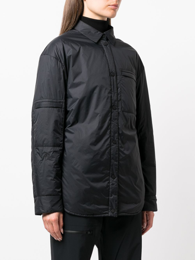 Shop Aztech Mountain Pillow Padded Shirt In Black