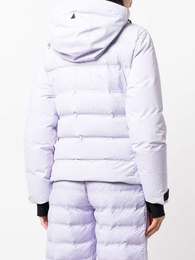 Shop Aztech Mountain Nuke Ski-suit Jacket In Purple