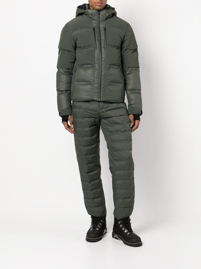 Shop Aztech Mountain Super Nuke Ski Jacket In Grey
