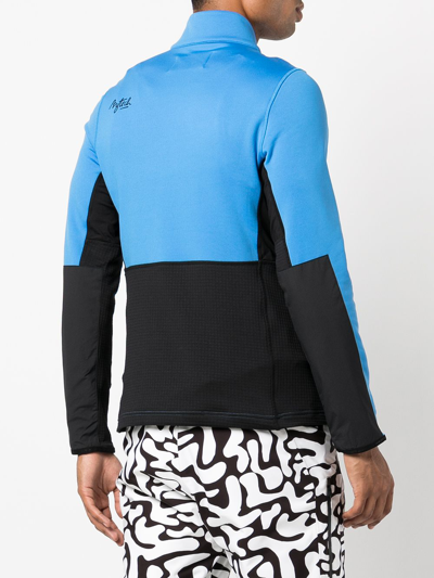 Shop Aztech Mountain Performance Half-zip Fleece Sweatshirt In Black