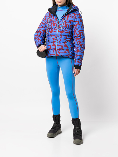 Aztech Mountain Nuke Ski-suit Jacket In Blue