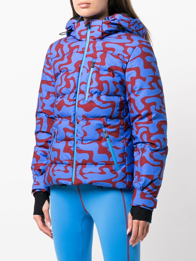 Aztech Mountain Nuke Ski-suit Jacket In Blue