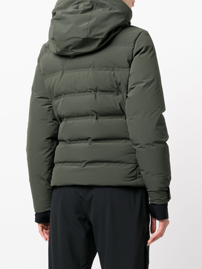 Shop Aztech Mountain Nuke Ski-suit Jacket In Green