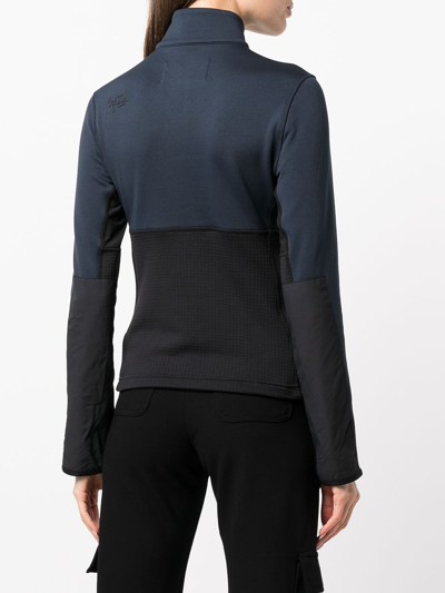 Aztech Mountain Performance Half-zip Fleece Top In Blue