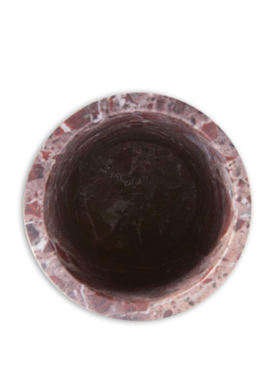 Bloc Studios X Sunnei Marble Wine Carafe In Red