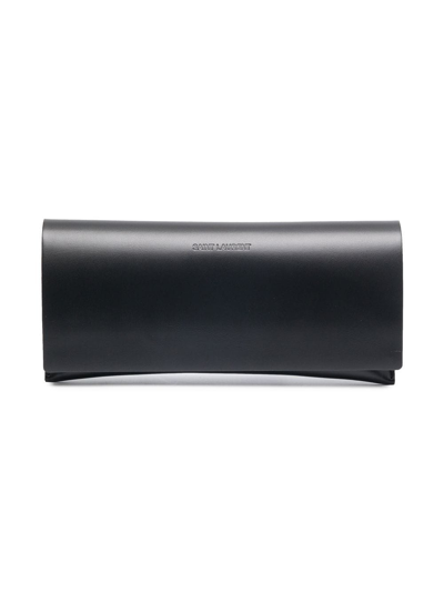 Saint Laurent Sl 561 Edgy Pilot-frame Sunglasses In Schwarz