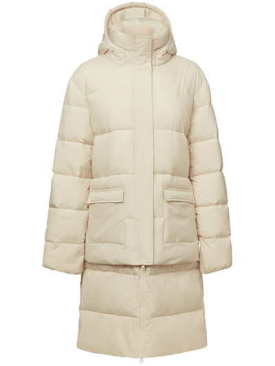 Shop Unreal Fur Enigma Padded Coat In White