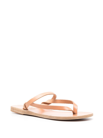 Ancient Greek Sandals Mirsini Flip-flop Sandals In Neutrals