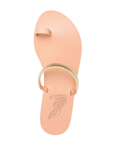 Ancient Greek Sandals Konaki Toe-strap Sandals In Neutrals