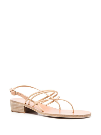 Shop Ancient Greek Sandals Cycladic Leather Sandals In Neutrals