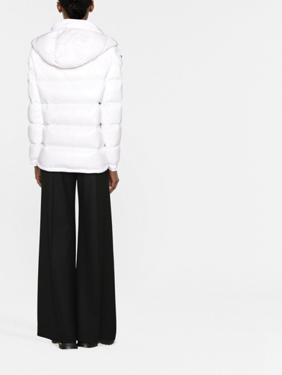 Moncler Maire Short Down Jacket In White