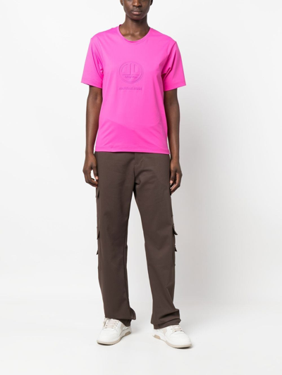 Shop Martine Rose Cargo Style Trousers In Braun