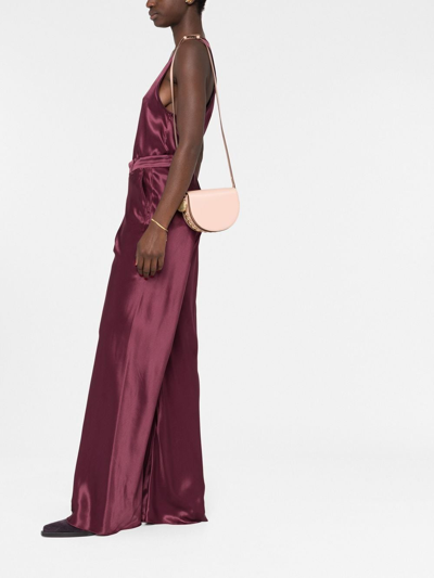 Stella Mccartney Small Frayme Flap Shoulder Bag In Pink