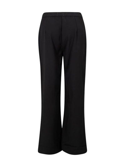 Shop Honor The Gift Bell High-waisted Trousers In Black