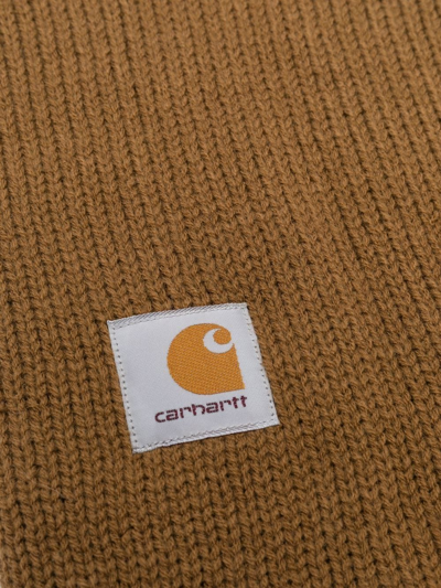 Carhartt Storm Chunky-knit Balaclava In Braun