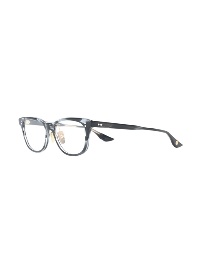 Shop Dita Eyewear Wayfarer-frame Optical Glasses In Schwarz