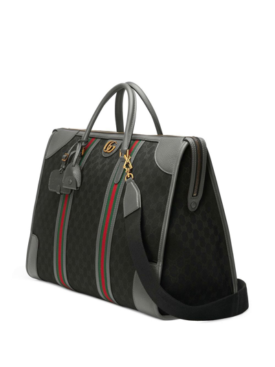 GUCCI DOUBLE G CANVAS DUFFLE BAG 