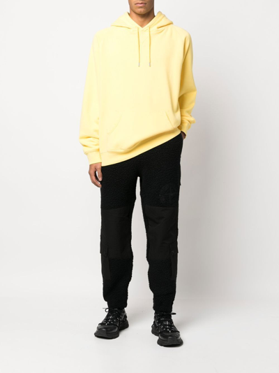 Stone Island Patch-pocket Cargo Pants In Black