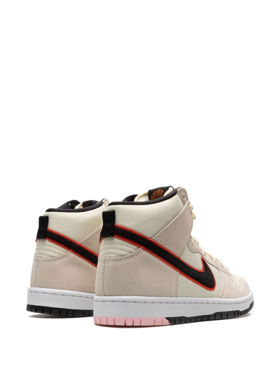 Nike Sb Dunk High Pro Premium Sneakers In Neutrals