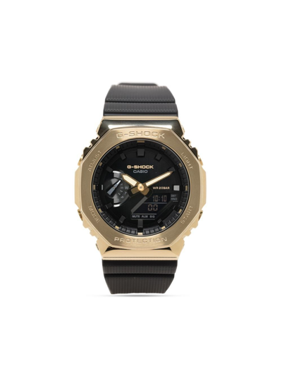 Shop G-shock Gm-2100g-1a9 42mm In Gold