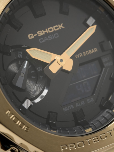 Shop G-shock Gm-2100g-1a9 42mm In Gold