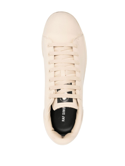 Shop Raf Simons Orion Low-top Sneakers In Nude