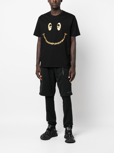 Mastermind Japan Deck Shorts Layered Leggings In Schwarz