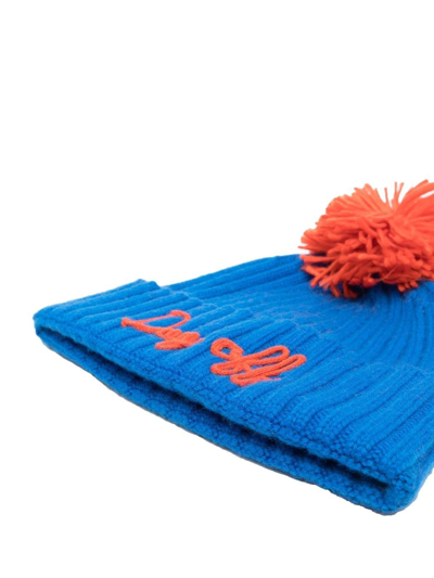 DAY OFF 绒球刺绣套头帽