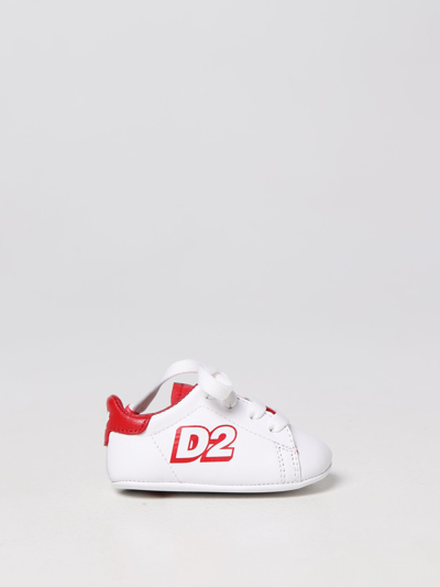 Shop Dsquared2 Junior Shoes  Kids Color White 1